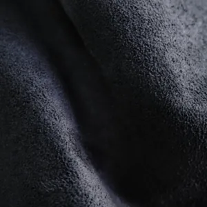 PU SHOE UPPER F-14 SUEDEBLACK