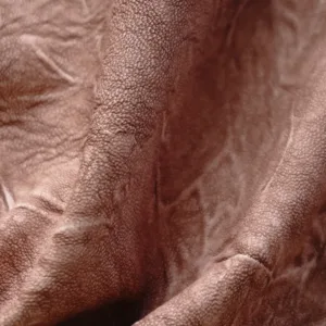 Vintage Washed-Look PU Garment Leather